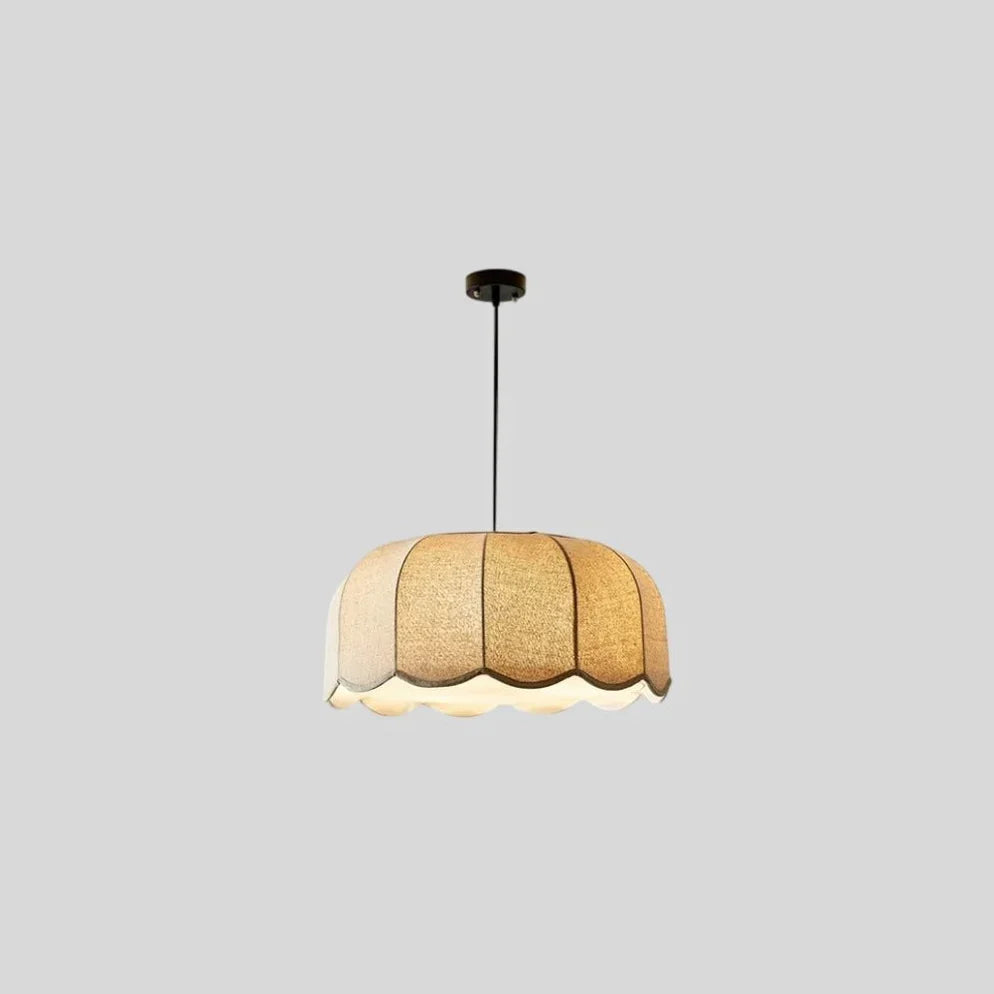 Japandi Frosted Glass Pendant Light – Mashi - Japandi