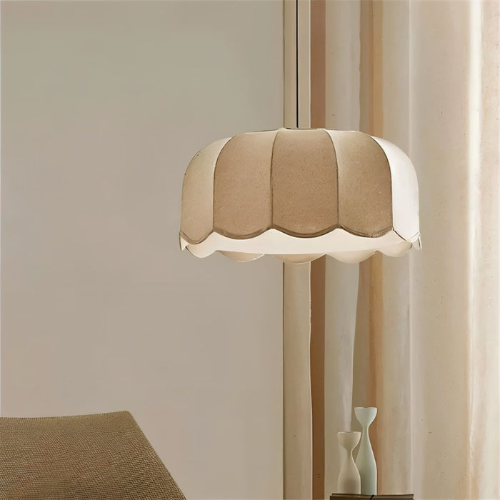 Japandi Frosted Glass Pendant Light – Mashi - Japandi