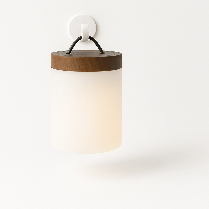 Japandi Linen Shade Table Lamp With Curved Form – Halina - Japandi
