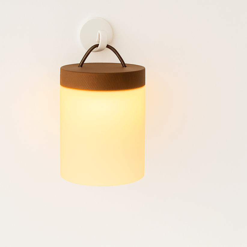 Japandi Linen Shade Table Lamp With Curved Form – Halina - Japandi