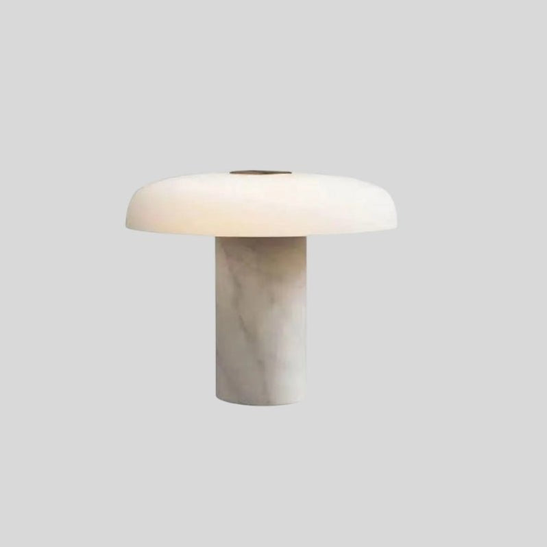 Japandi Natural Texture Table Lamp With Soft Glow – Nalpi - Japandi