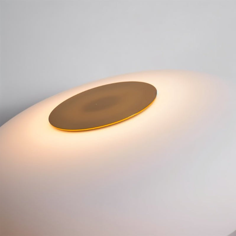 Japandi Natural Texture Table Lamp With Soft Glow – Nalpi - Japandi