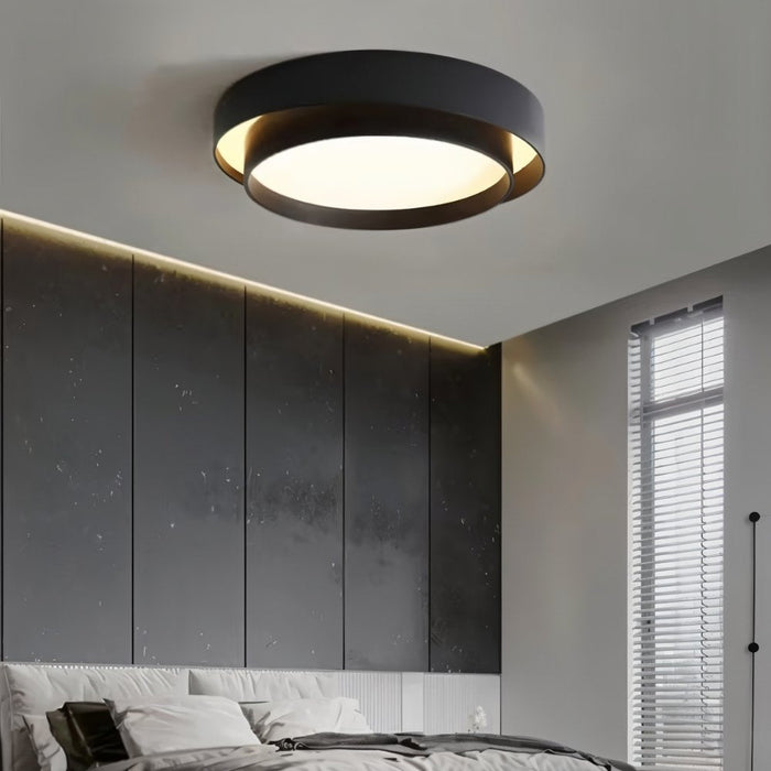 Japandi Linear Metal Ceiling Light – Novis - Japandi
