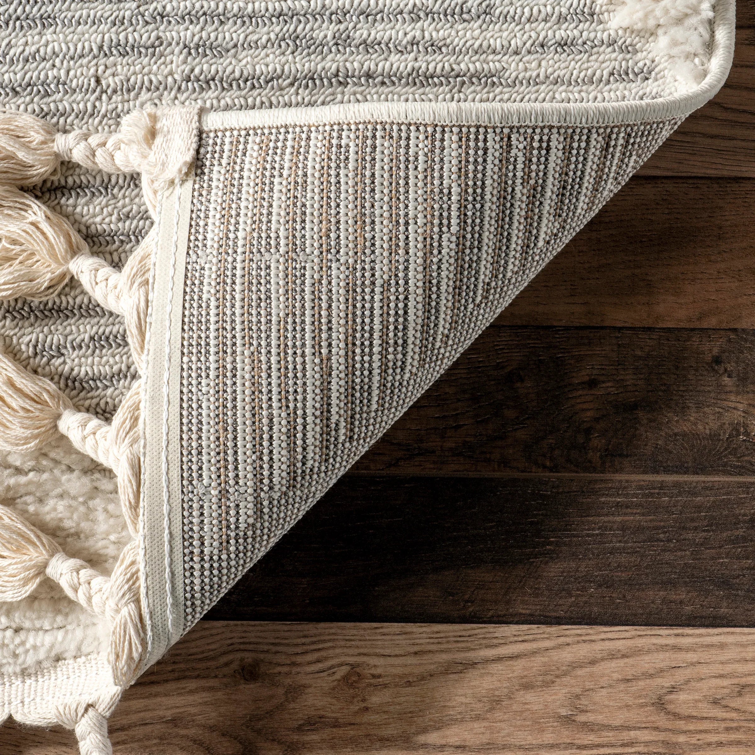 Japandi White & Grey Rug - Japandi