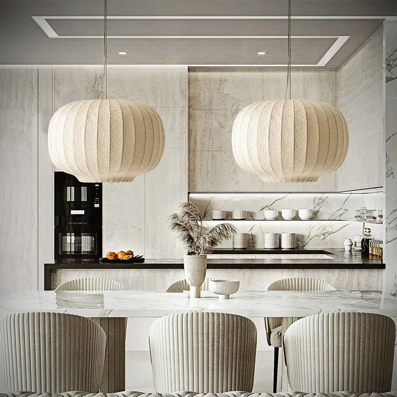 Japandi Sculptural Pendant Light – Patinka - Japandi