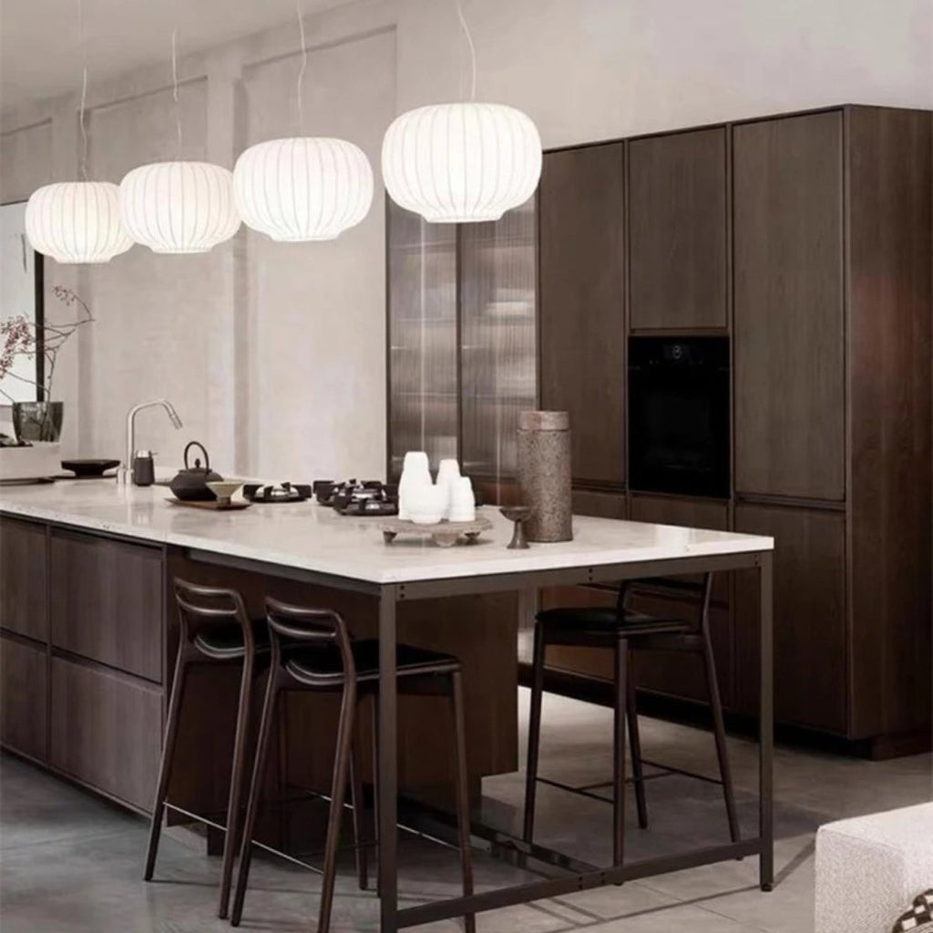 Japandi Sculptural Pendant Light – Patinka - Japandi