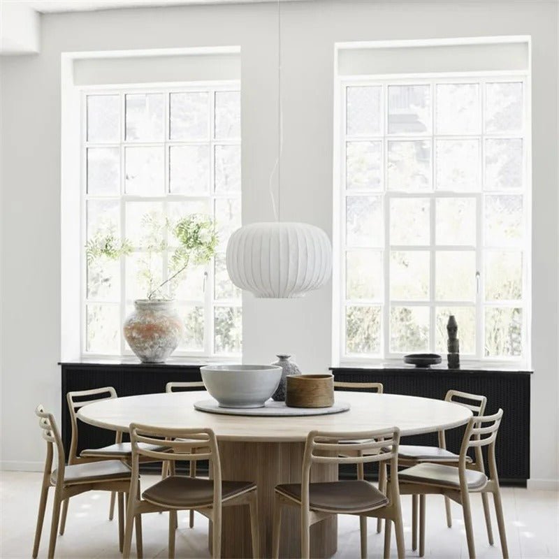 Japandi Sculptural Pendant Light – Patinka - Japandi