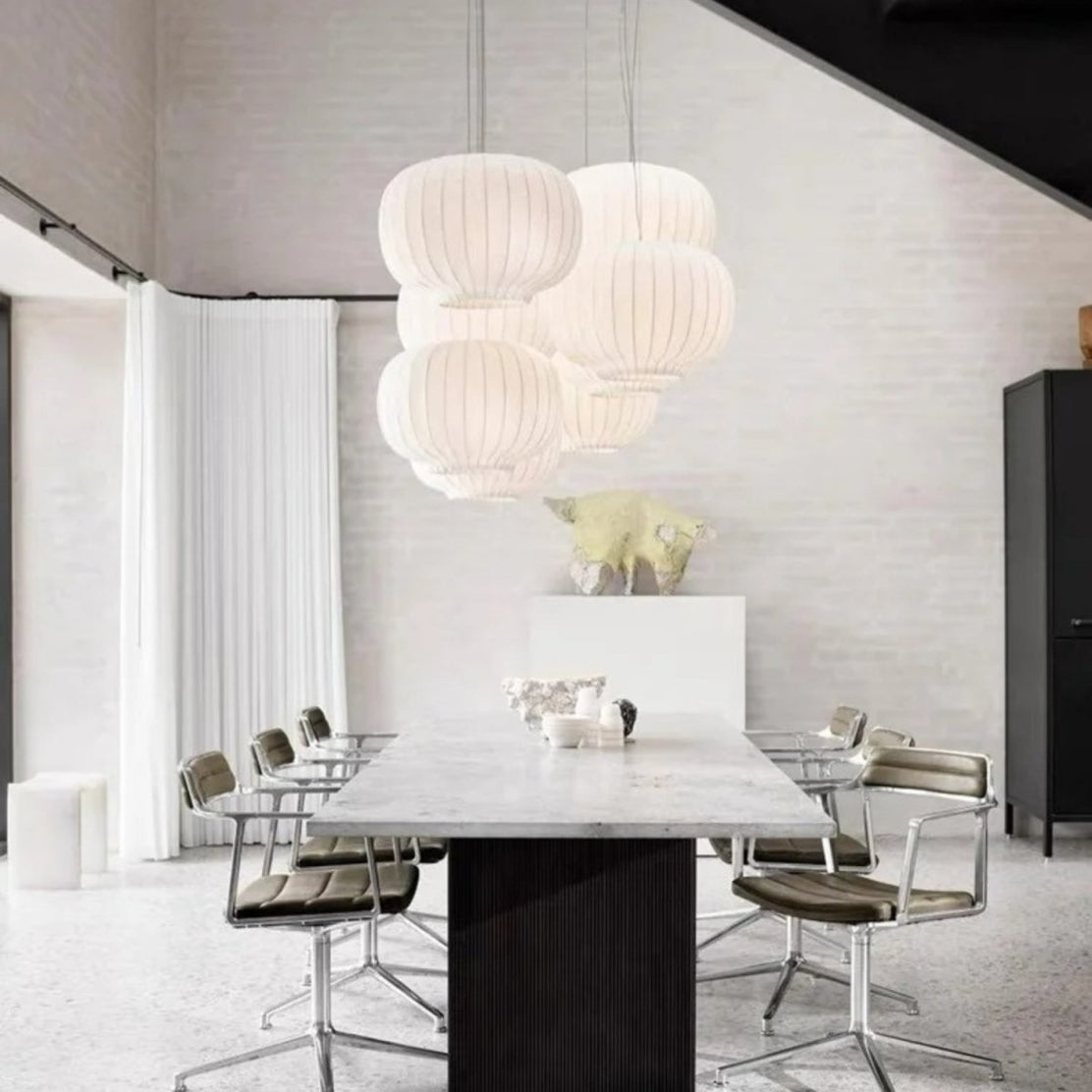Japandi Sculptural Pendant Light – Patinka - Japandi