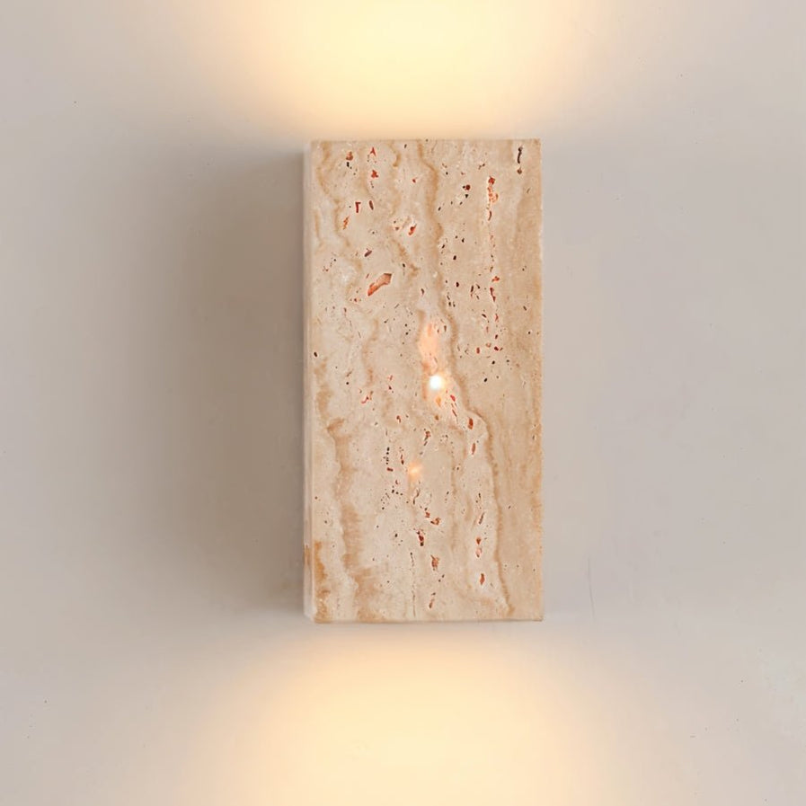 Japandi Vertical Metal Wall Lamp With Warm Diffuser – Phostic - Japandi