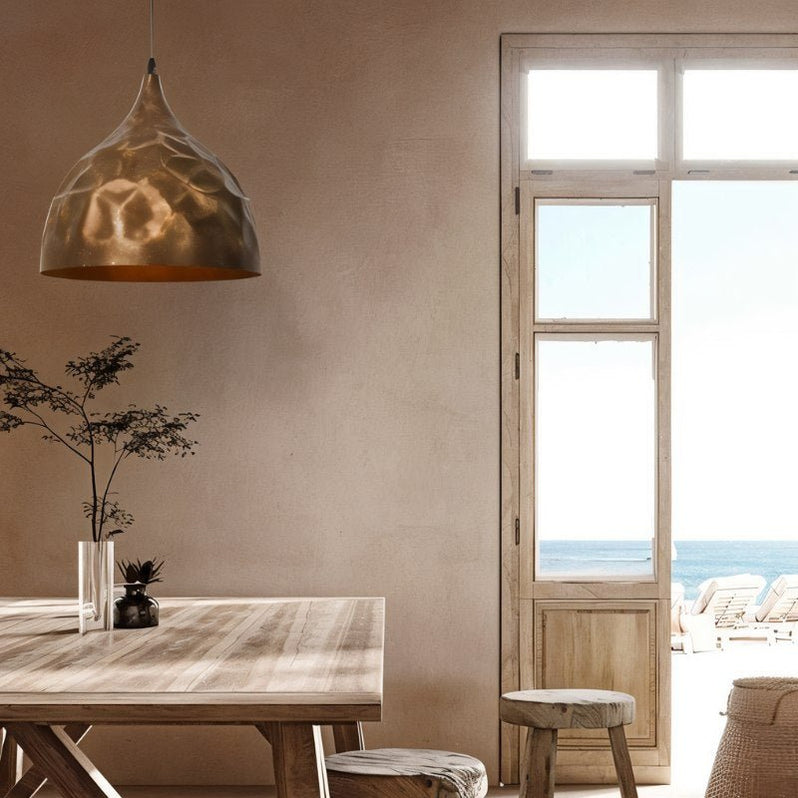 Japandi Natural Rattan Pendant Light – Prairie - Japandi