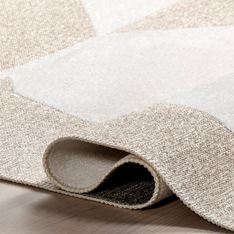 Japandi Geometric Reversible Rug - Japandi