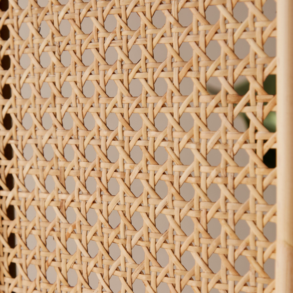 Accordion Rattan Japandi Room Divider | Japandi.co - Japandi