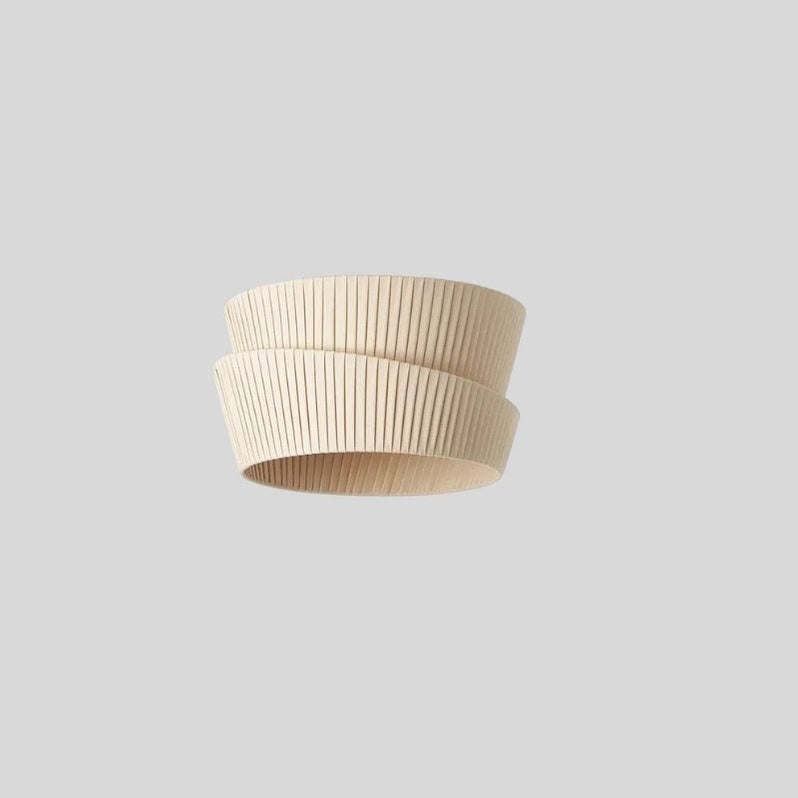 Japandi Organic Wood Ceiling Light – Rawa - Japandi