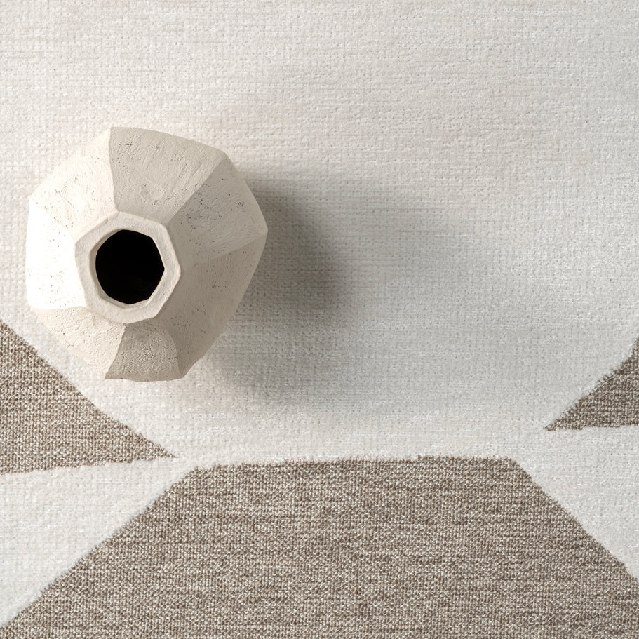 Japandi Geometric Reversible Rug - Japandi