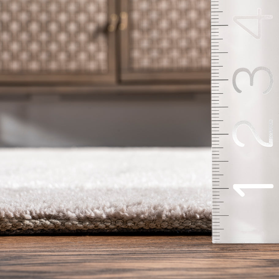 Japandi Wedged Striped Rug - Japandi
