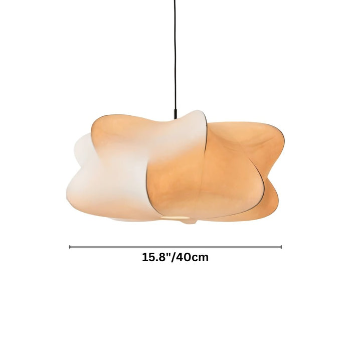 Japandi Opaline Minimalist Pendant Light – Serica - Japandi