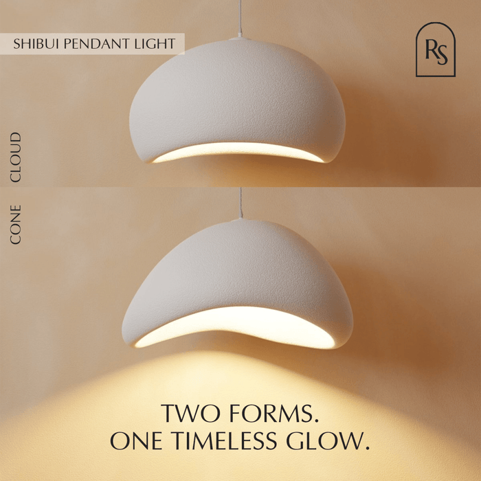 Japandi Minimalist Pendant Light – Shibui - Japandi