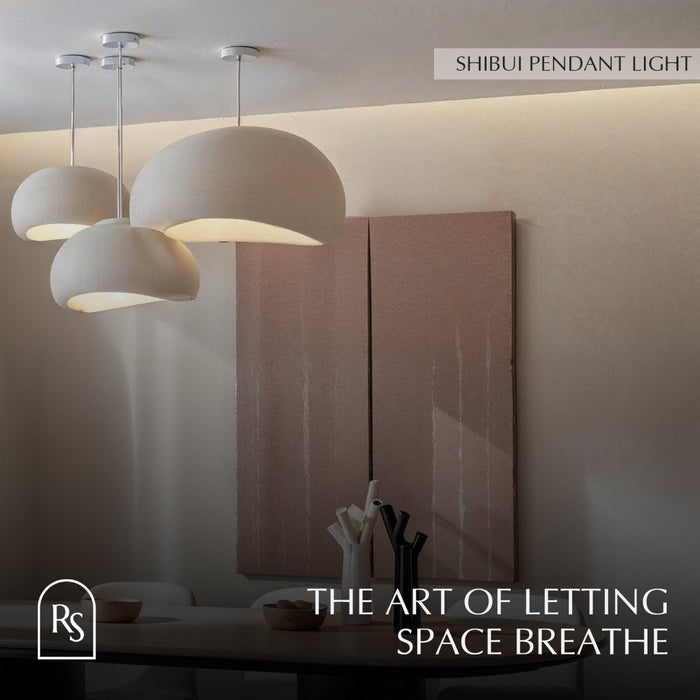 Japandi Minimalist Pendant Light – Shibui - Japandi
