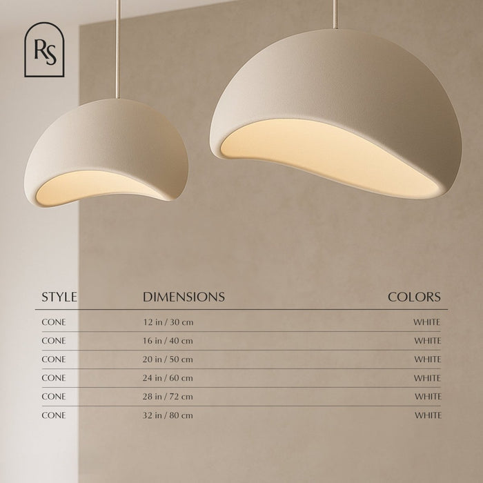 Japandi Minimalist Pendant Light – Shibui - Japandi