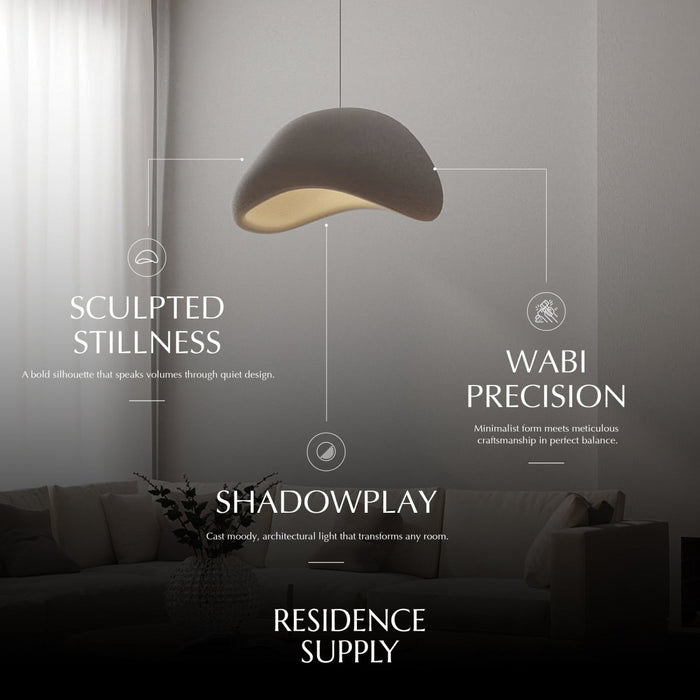 Japandi Minimalist Pendant Light – Shibui - Japandi