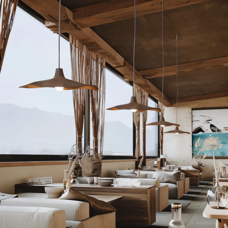 Japandi Perforated Brass Pendant Light – Siraj - Japandi
