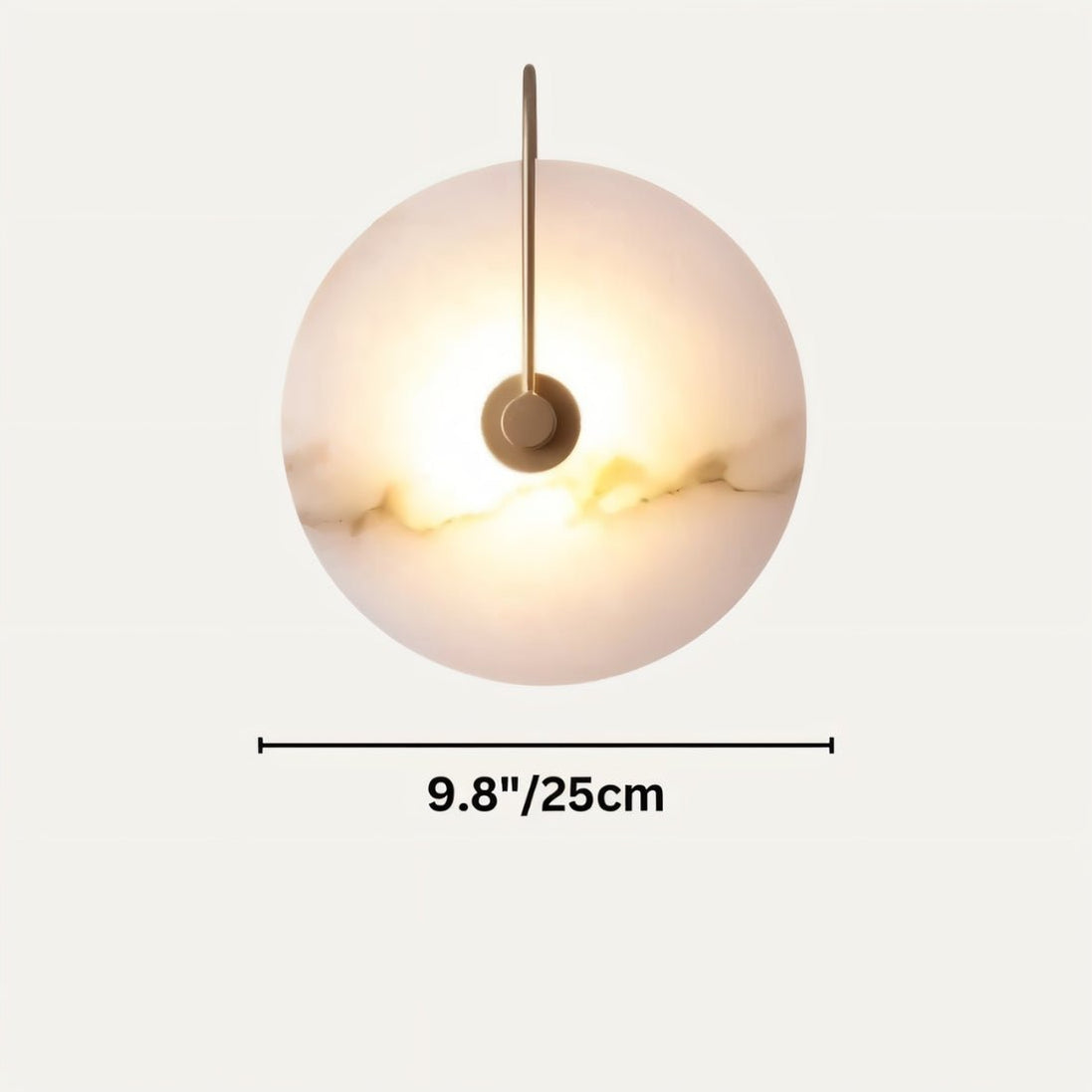 Japandi Sculpted Alabaster Wall Lamp – Sivac - Japandi