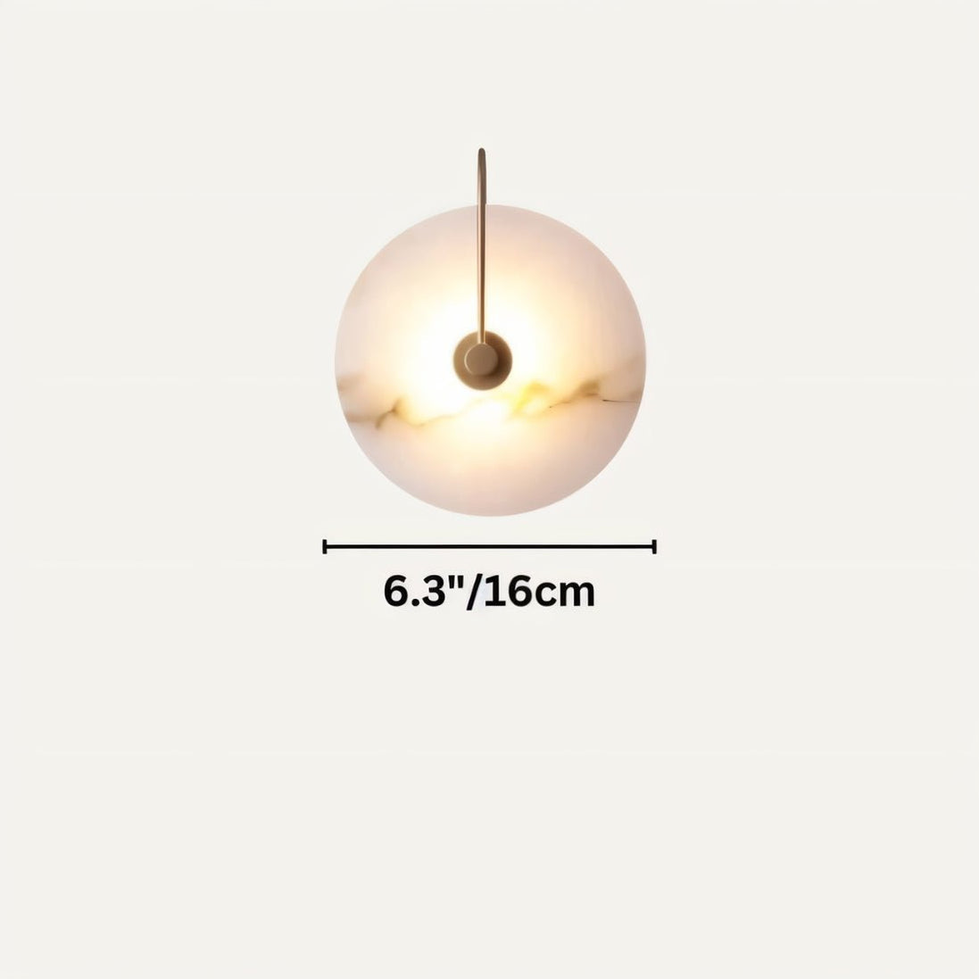 Japandi Sculpted Alabaster Wall Lamp – Sivac - Japandi