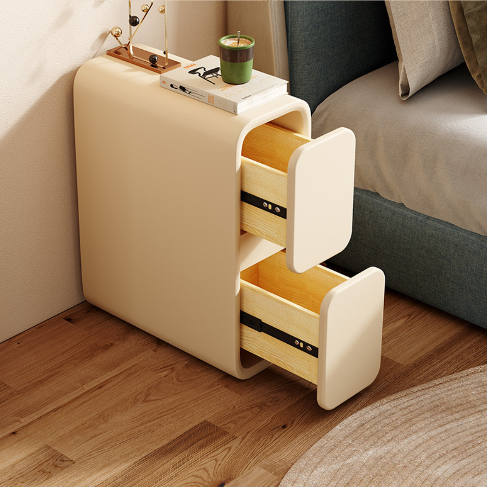 Japandi Narrow Nightstand - Japandi