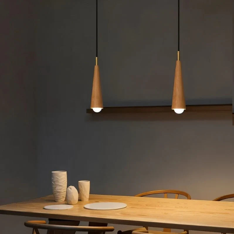 Japandi Elegant Glass Pendant Light – Svelora - Japandi