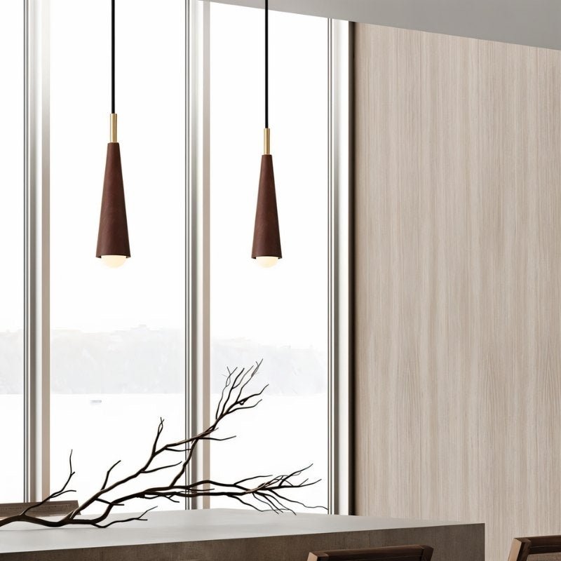 Japandi Elegant Glass Pendant Light – Svelora - Japandi