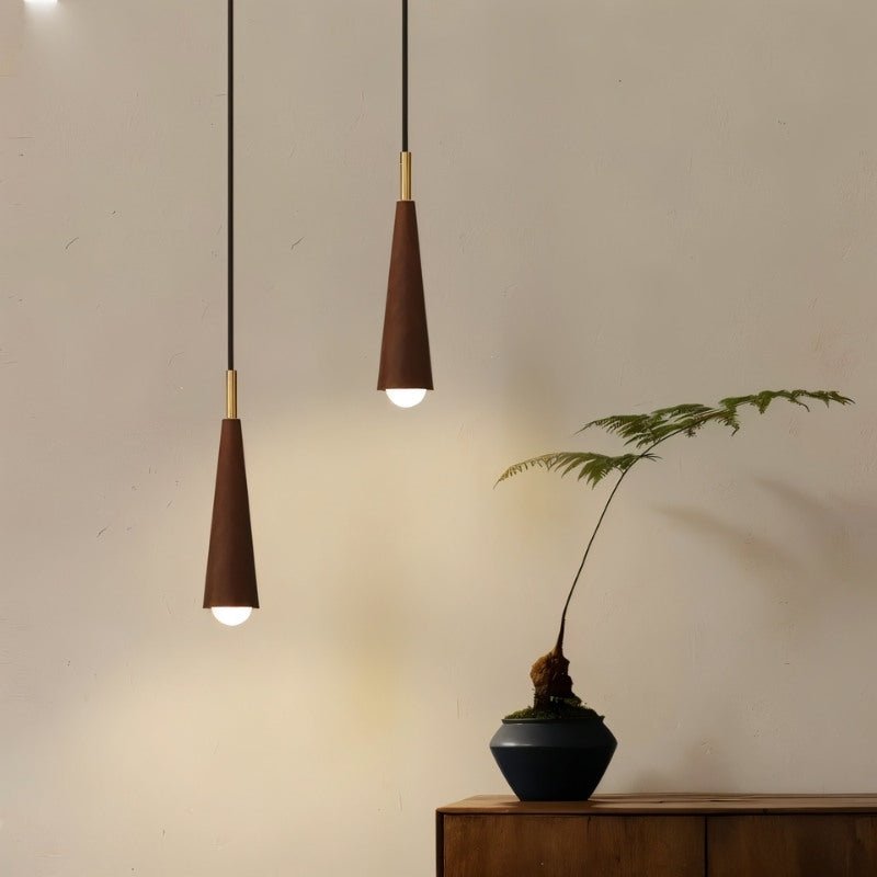 Japandi Elegant Glass Pendant Light – Svelora - Japandi