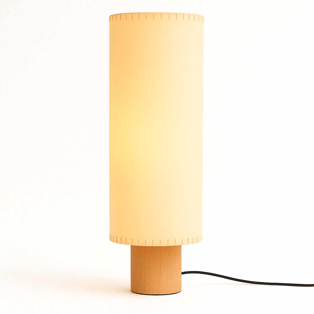 Japandi Vertical Glass Rod Floor Lamp – Svetlina - Japandi