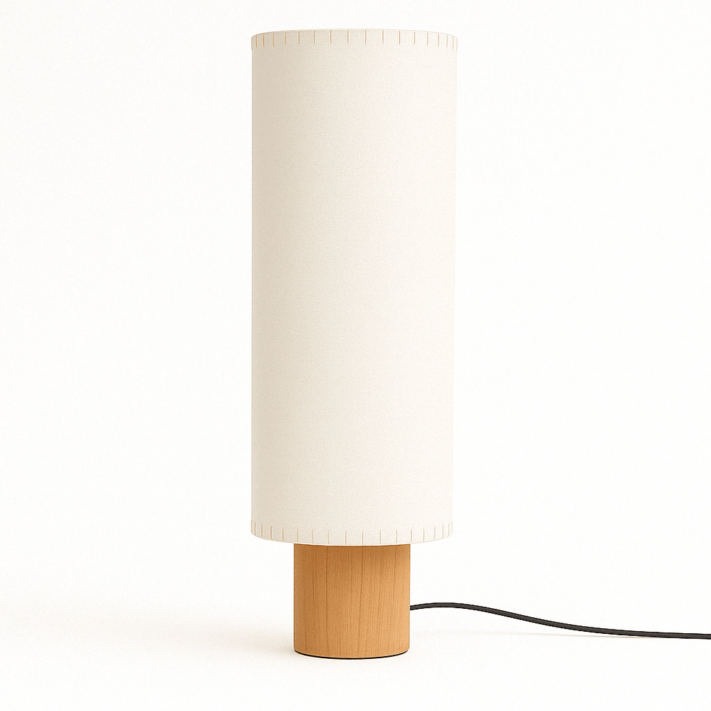 Japandi Vertical Glass Rod Floor Lamp – Svetlina - Japandi