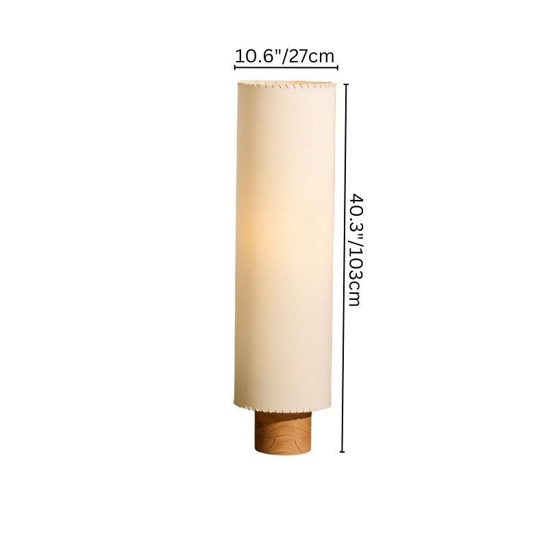 Japandi Vertical Glass Rod Floor Lamp – Svetlina - Japandi