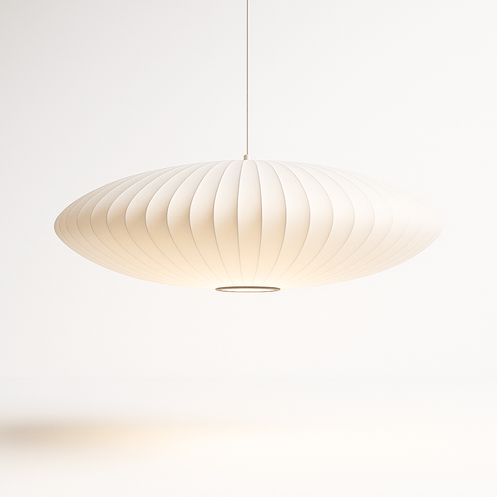 Japandi Floating Disc Pendant Light – Tawat - Japandi