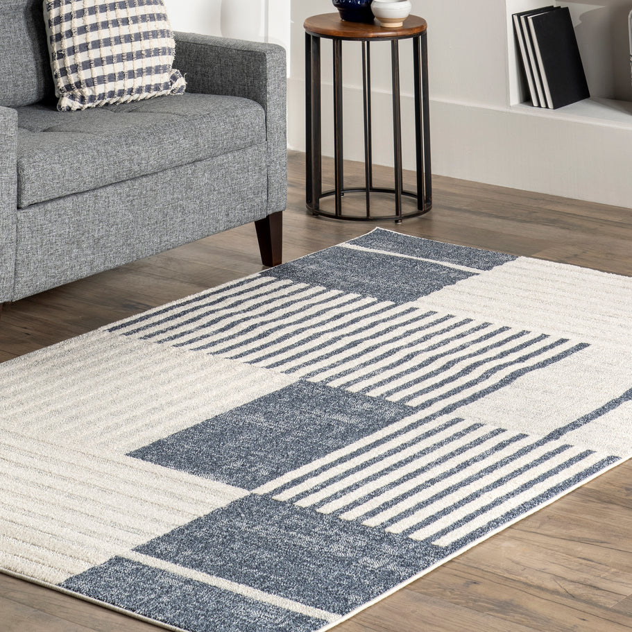 Japandi Modern Striped Rug - Japandi