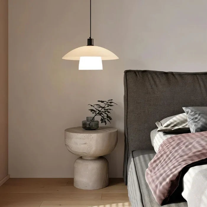 Japandi Industrial Cylinder Pendant Light – Vexon - Japandi