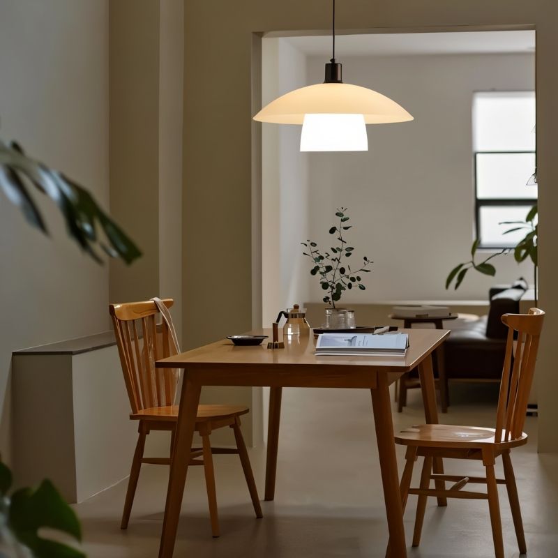 Japandi Industrial Cylinder Pendant Light – Vexon - Japandi