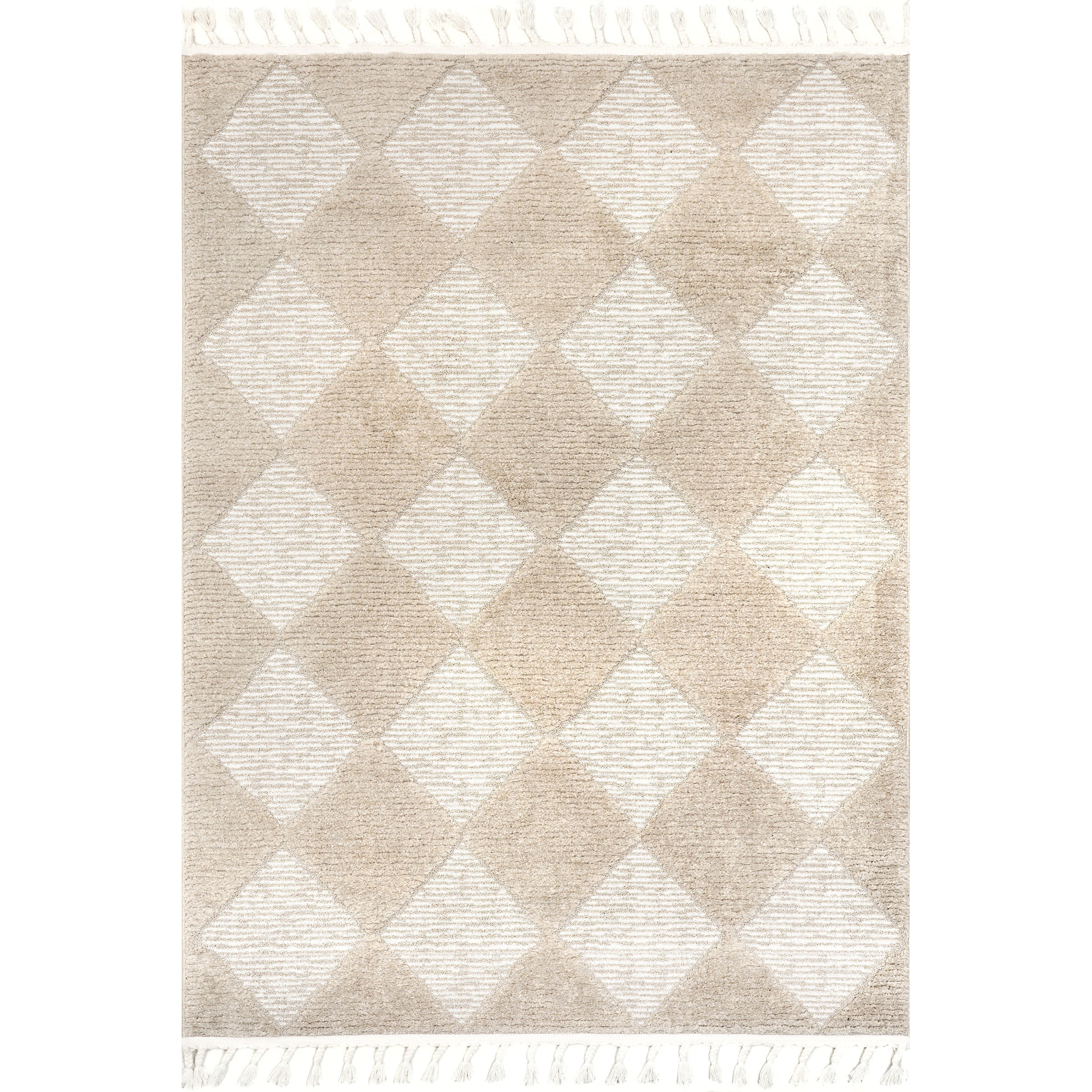 Japandi White & Grey Rug - Japandi