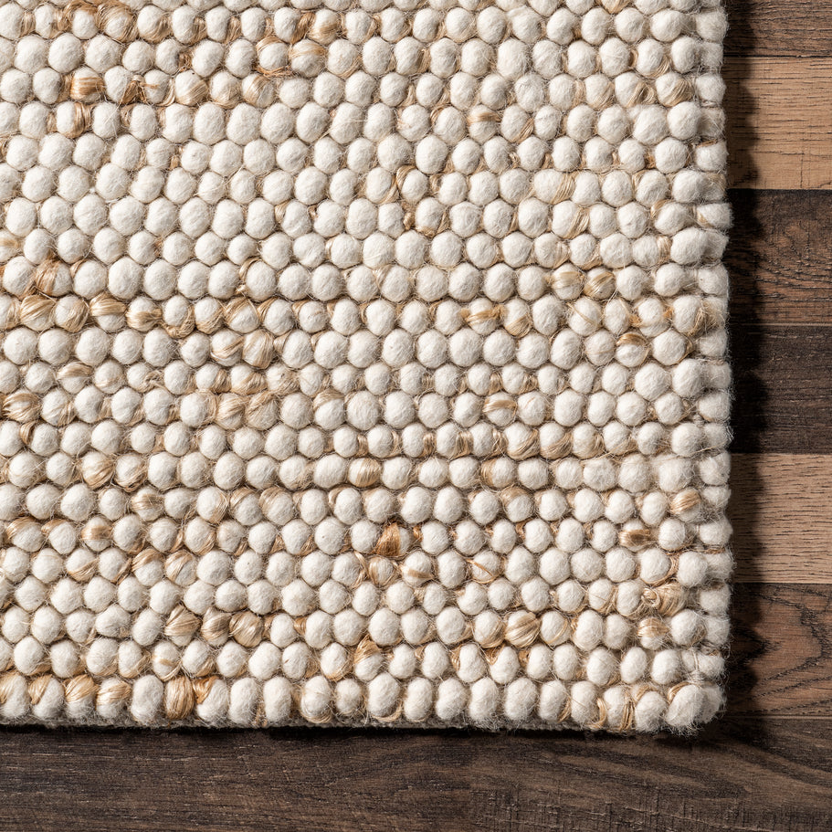 Japandi Popcorn Textured Rug - Japandi