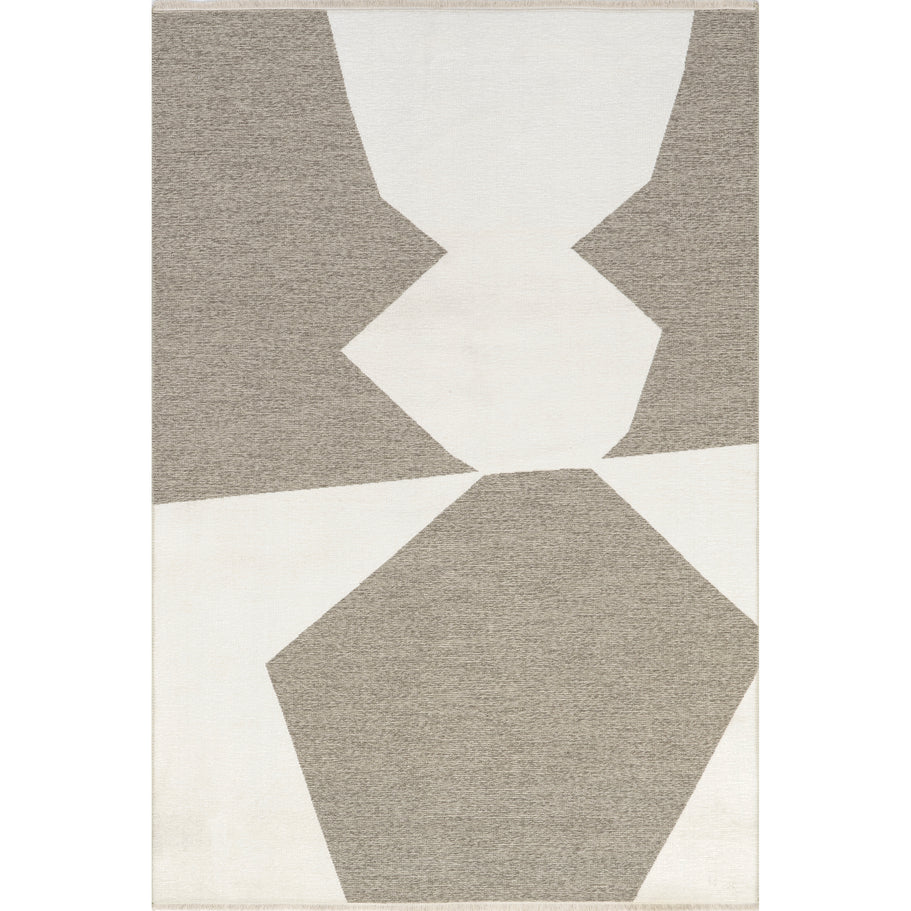 Japandi Geometric Reversible Rug - Japandi