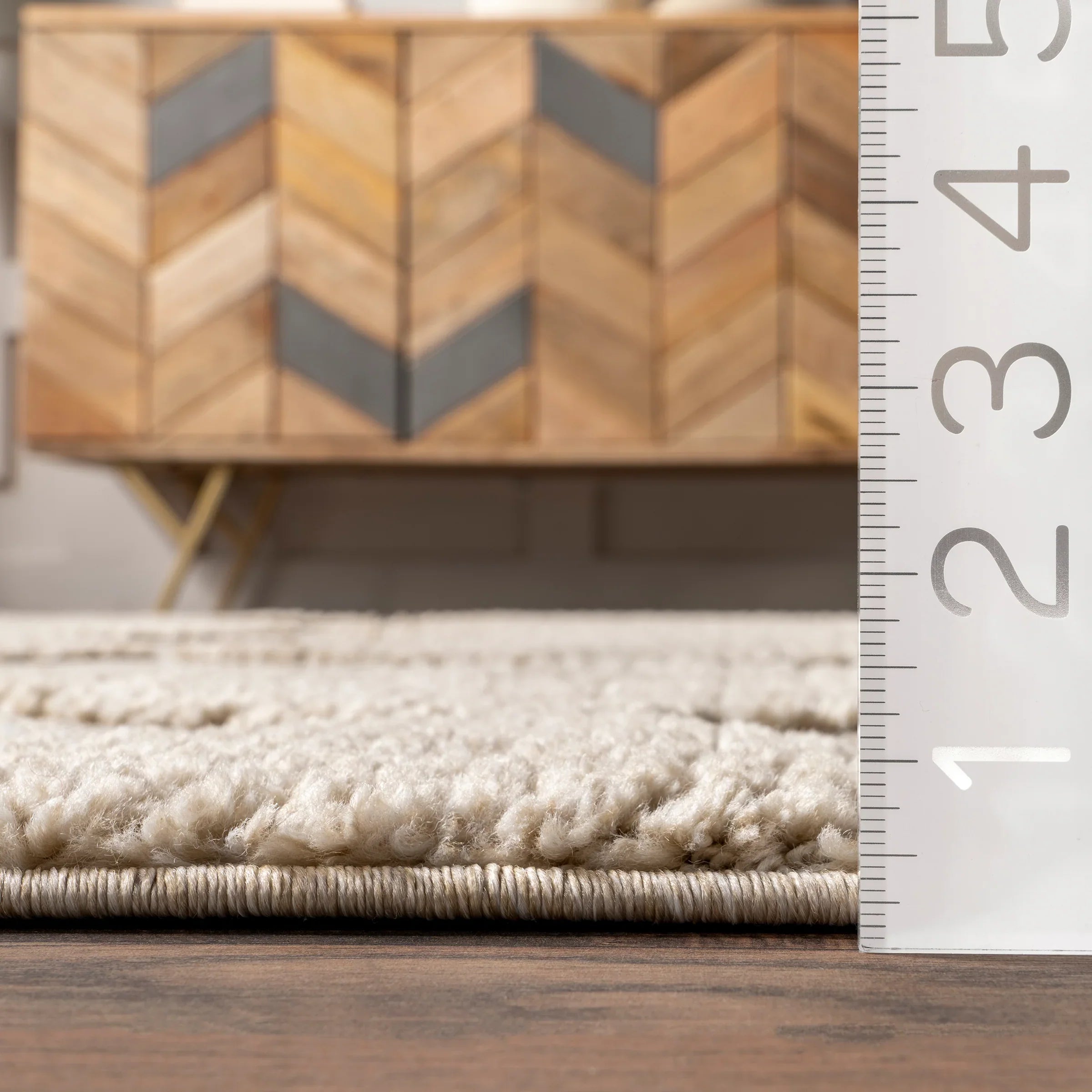 Japandi White & Grey Rug - Japandi
